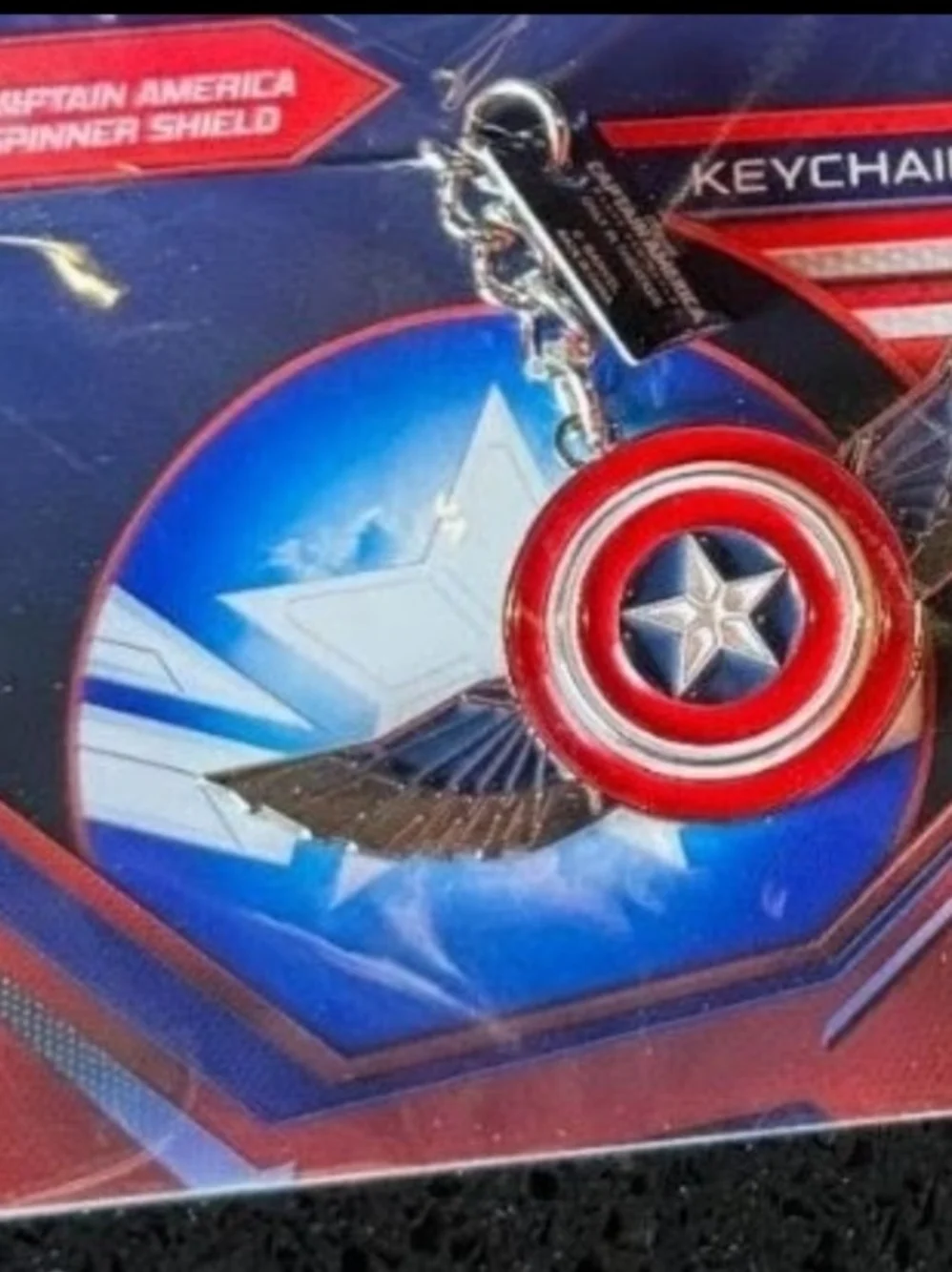 Marvel Captain America Brave New world keychain